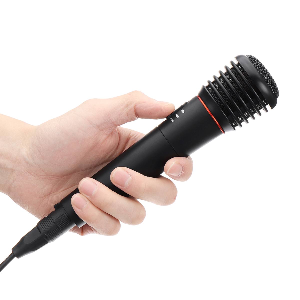 2in1 Universal Wireless Wired Handheld Microphone Mic With Receiver Cordless Microphone For Karaoke KTV Public Speaking