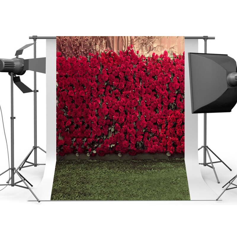 1Pc Realistic 3D Flower Wall Backdrop Wedding Party Photography Background Photo Studio Props: Style 4