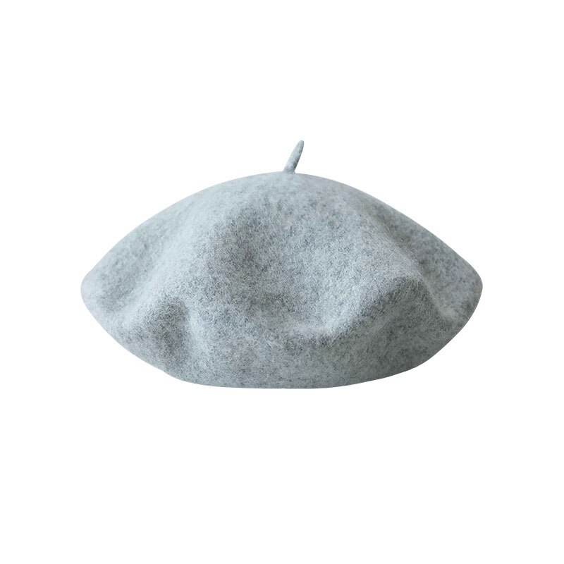 Béret Vintage Pour Femme Style Coréen - Taille Unique 56-58 Cm - En Polyester Doux - Pour Automne, Hiver, Printemps