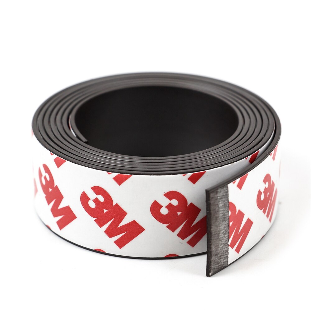 1 Meter 20*1 Mm Zelfklevende Flexibele Magnetische Strip Rubber Magneet Tape Breedte 20Mm Dikte 1 Mm