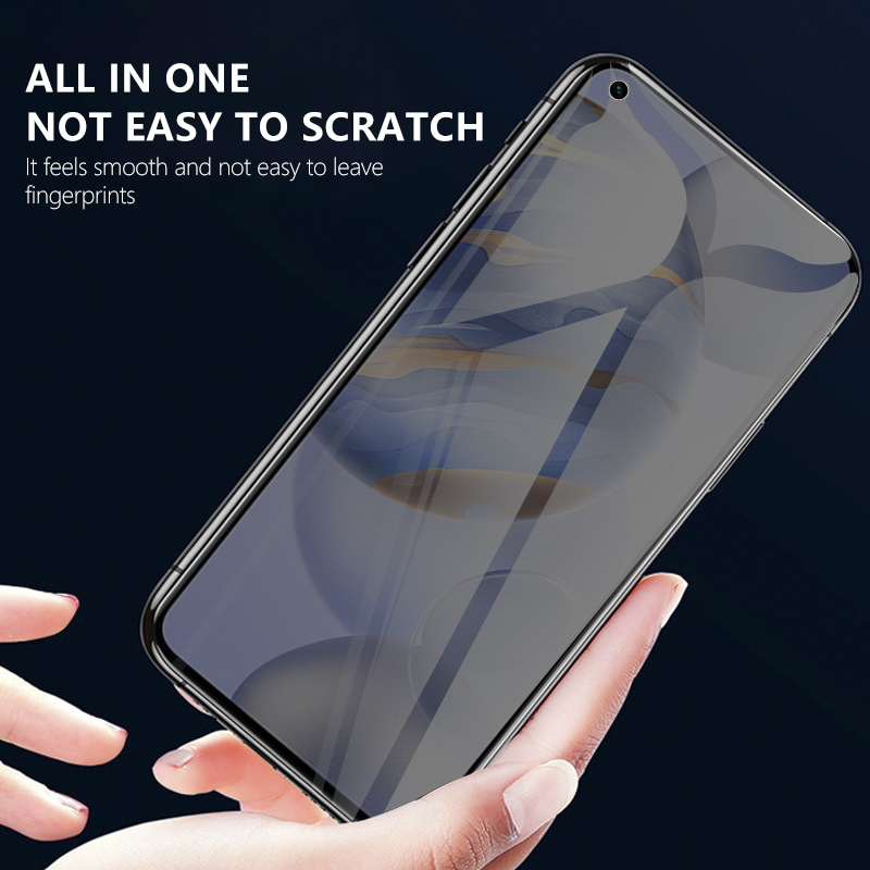 Protector de pantalla de teléfono móvil, vidrio templado de privacidad, película HD antihuellas dactilares, antiespía, para Realme GT Master Explorer