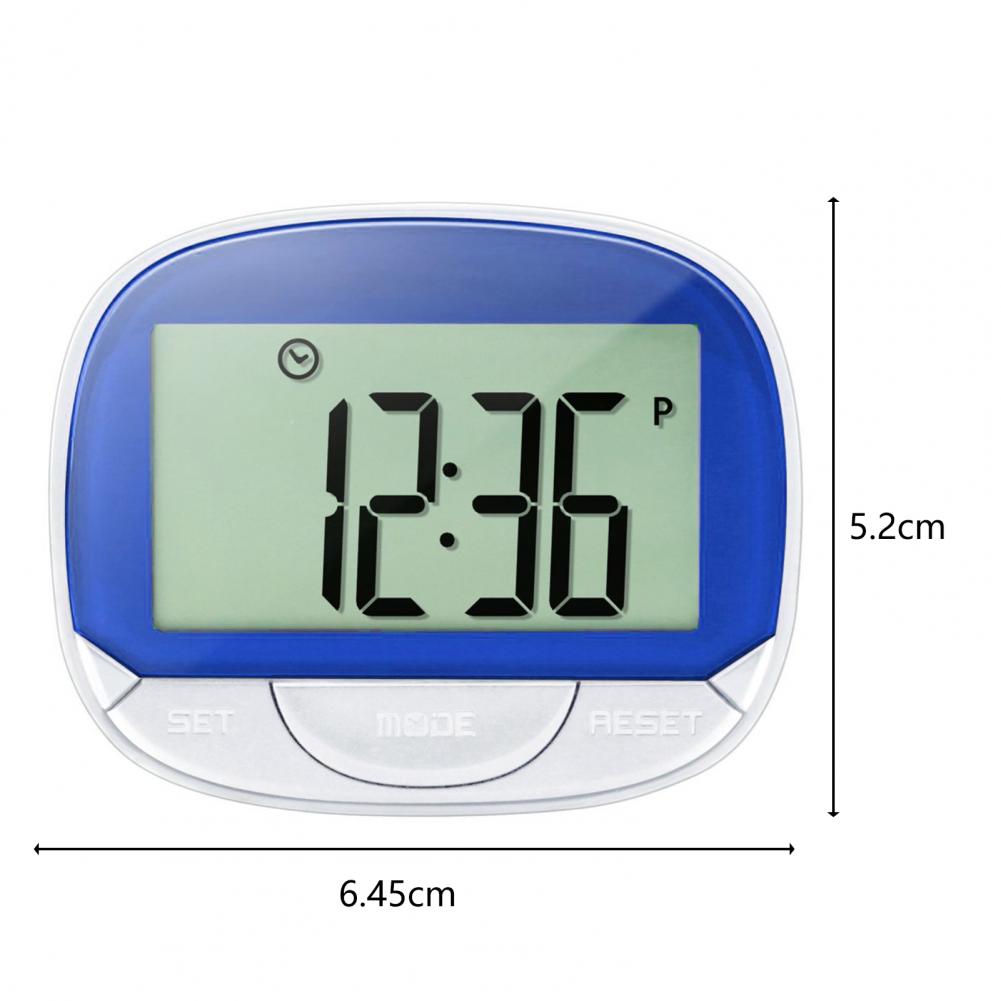 Step Counter Digits Display High Clearly Accessory Distance Counting Calories Step Counter with Clip for Elder