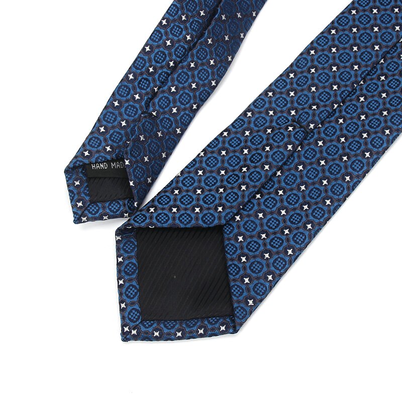 Mærke 6cm jacquard vævet mænds slips til mænd slips mands hals slips til bryllup forretningsfest fabrik