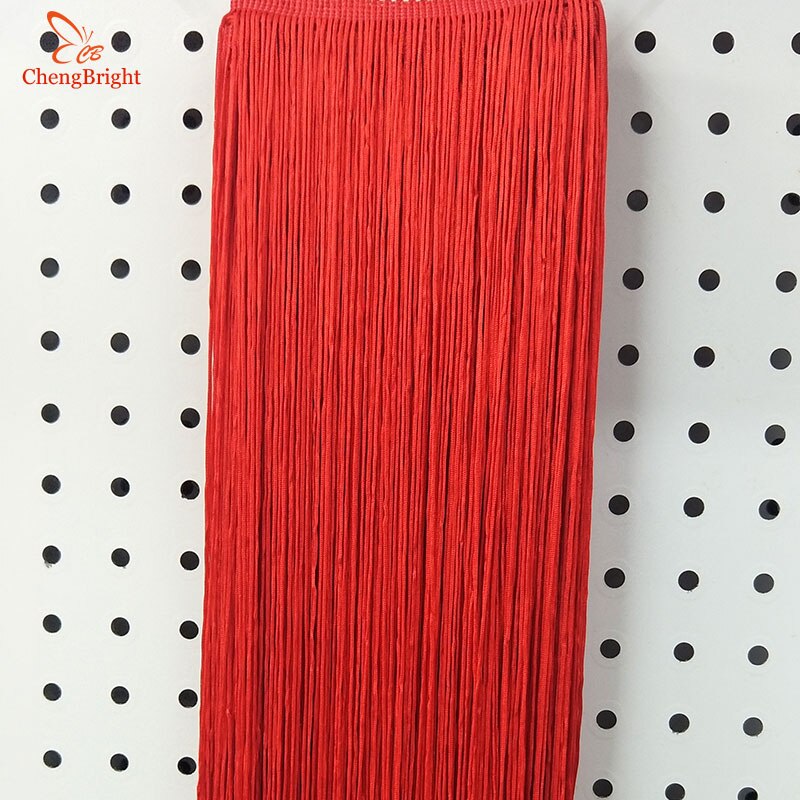 CHENGBRIGHT 1 Yard Lange 50 cm Lint Rand Omzoomd Trim Afrikaanse Accessoires Podium Gordijnen Latin Dance Kleding Decoratie Diy: C4