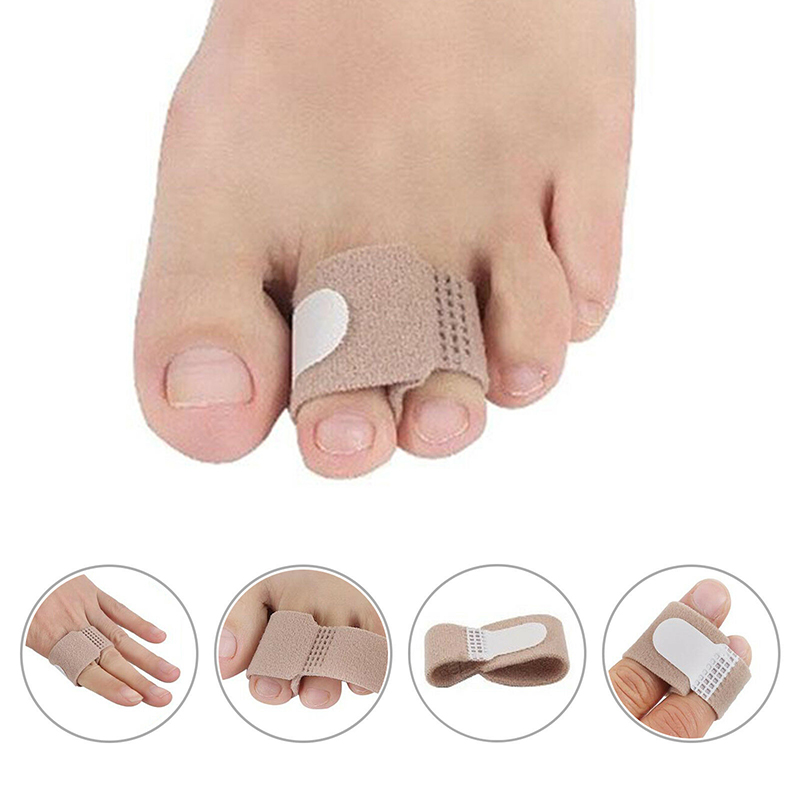 Comfortable Toe Separator Bunion Corrector Straightener Toe Wrap Brace ...