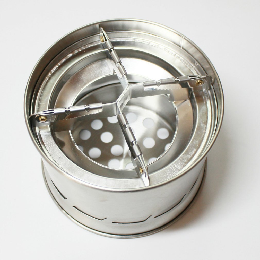 Folding wood stove stainless steel windproof outdoor stove Split Efficient burning Ordinary outdoor environment