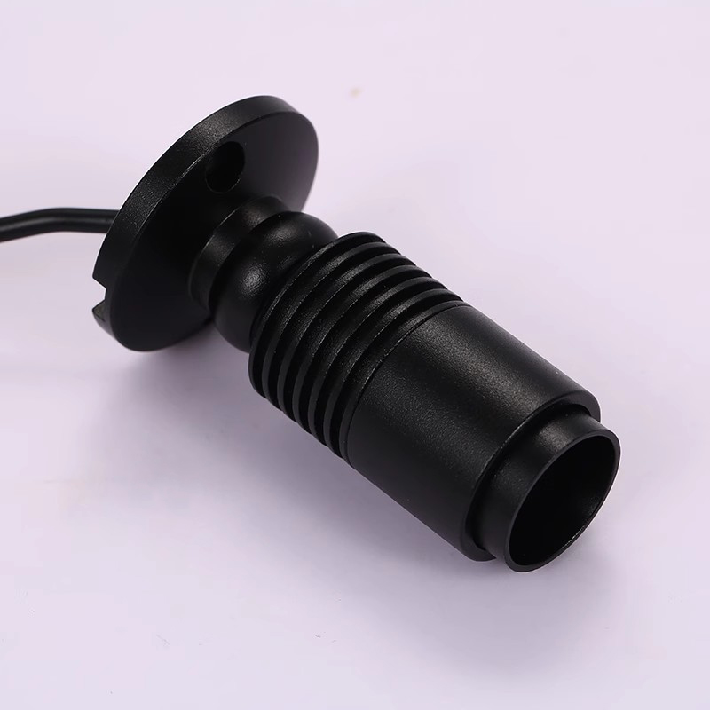 3W Mini Spotlight Zoomable Adjustable Small Beam Angle Surface Mounted Spot Light 12V Display Cabinet Wine Cabinet Decor Lights: Blue / black