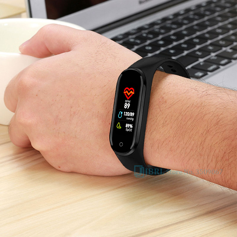 Temperatura Intelligente Band Donne Degli Uomini Braccialetto Intelligente Inseguitore di Fitness Per Android IOS Smartband di Nuovo Modo Intelligente Wristband della Fascia di Polso