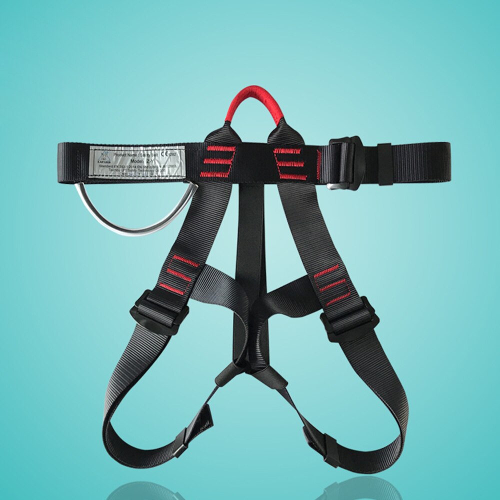 Arnés de escalada para hombre y niño, medio cuerpo, cinturones de seguridad para Roca, cinturón de protección corporal para escalada en interiores y exteriores