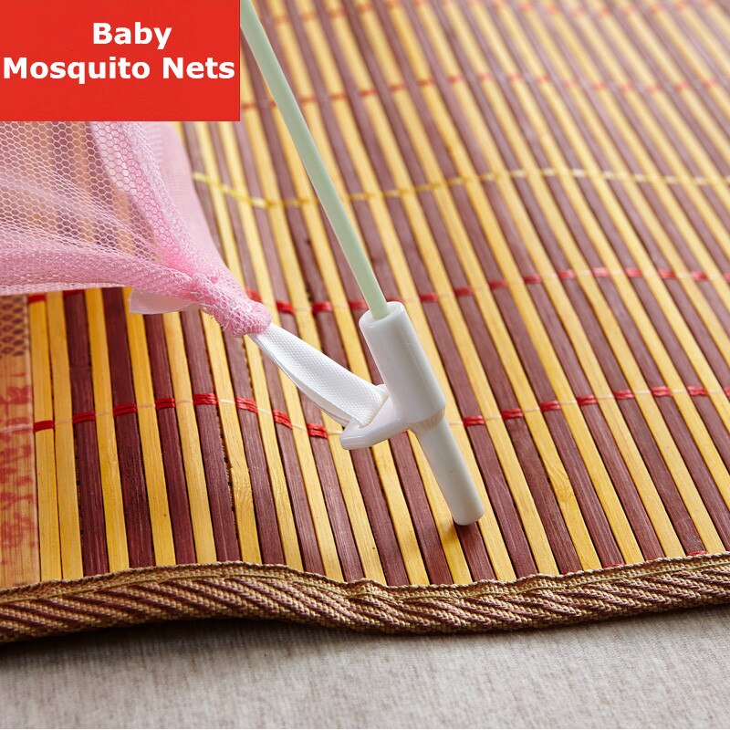 Sød baby krybbe net bærbar foldbar komfortabel baby mongolsk yurt myggenet baby seng telt myggenet