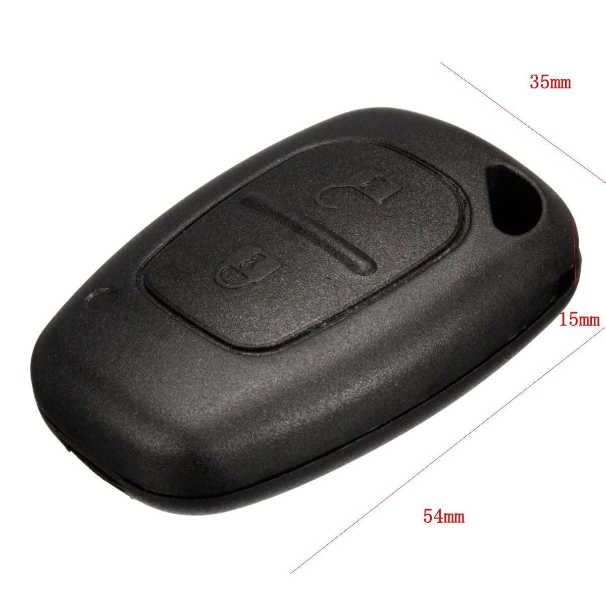 2 Button Remote Key Fob Case Shell For Renault /Trafic /Vivaro /Master /Kangoo