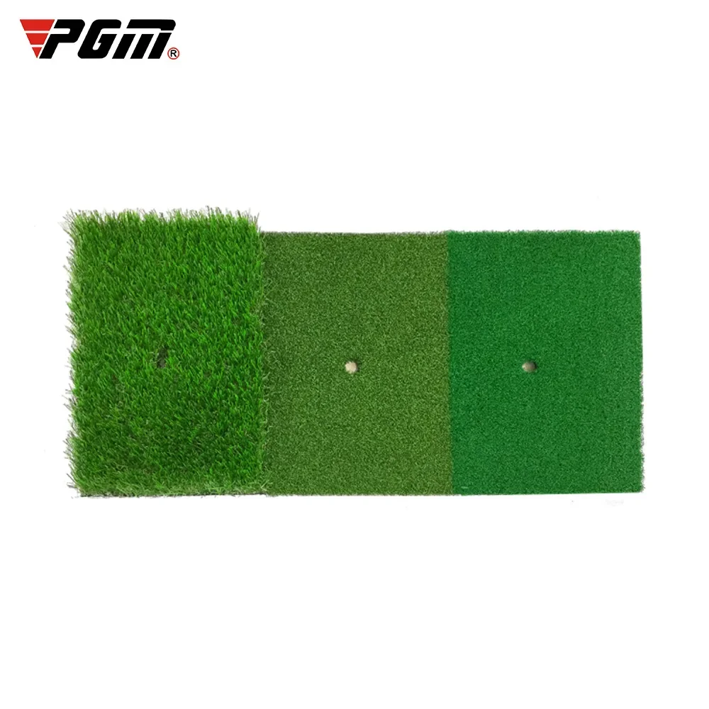 PGM tapis de frappe de Golf intérieur extérieur Mini pratique Durable PP coussin d'herbe exercice d'arrière-cour aides à l'entraînement de Golf avec TEE DJD003