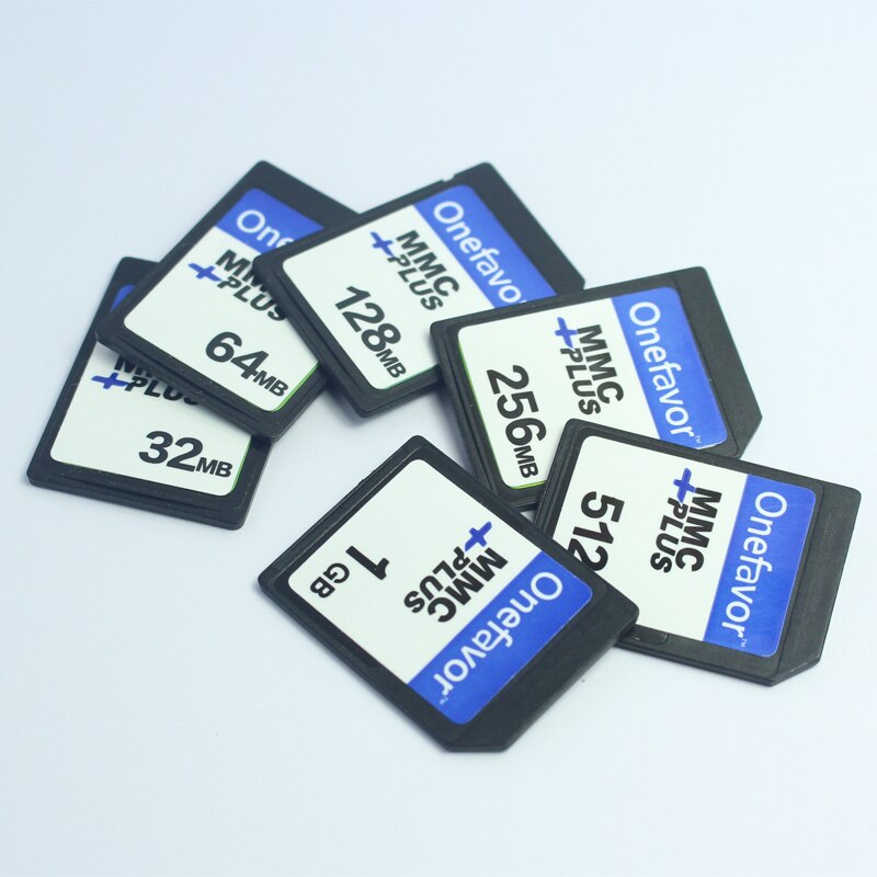 Onefavor 13Pins Multimedia Card 32Mb 64Mb 128Mb 256Mb 512Mb 1Gb 2Gb 4gb Mmc Plus Geheugenkaart Voor Oude Camera