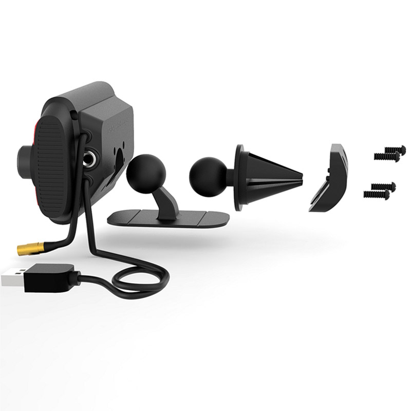 JaJaBor-receptor de Radio DAB para coche, Adaptador de Audio, transmisor FM, Bluetooth, manos libres, soporte de reproducción de tarjeta TF, reproductor MP3 estéreo AUX