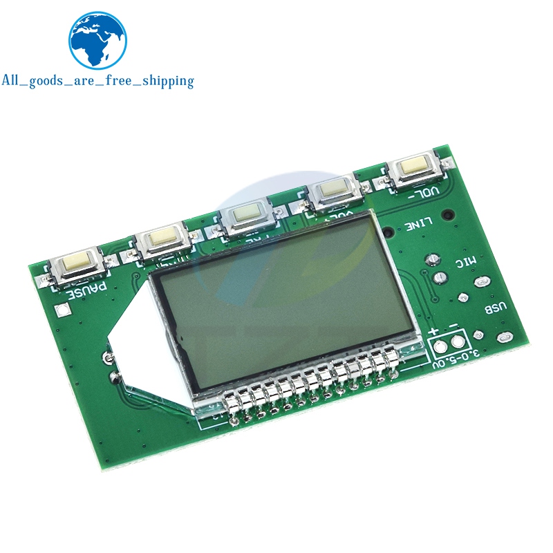 FM-zendermodule FM-stereo Digitale zender Draadloze microfoon Microfoonkaart 3V-5V FM-module 87,0 MHz-108,0 MHz