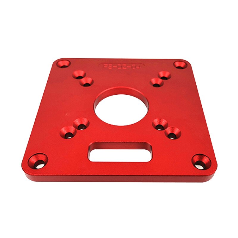 Universal RT0700C Aluminium Router Table Insert Plate for Woodworking Benches Wood Router Trimmer Models Engraving Machine: Default Title