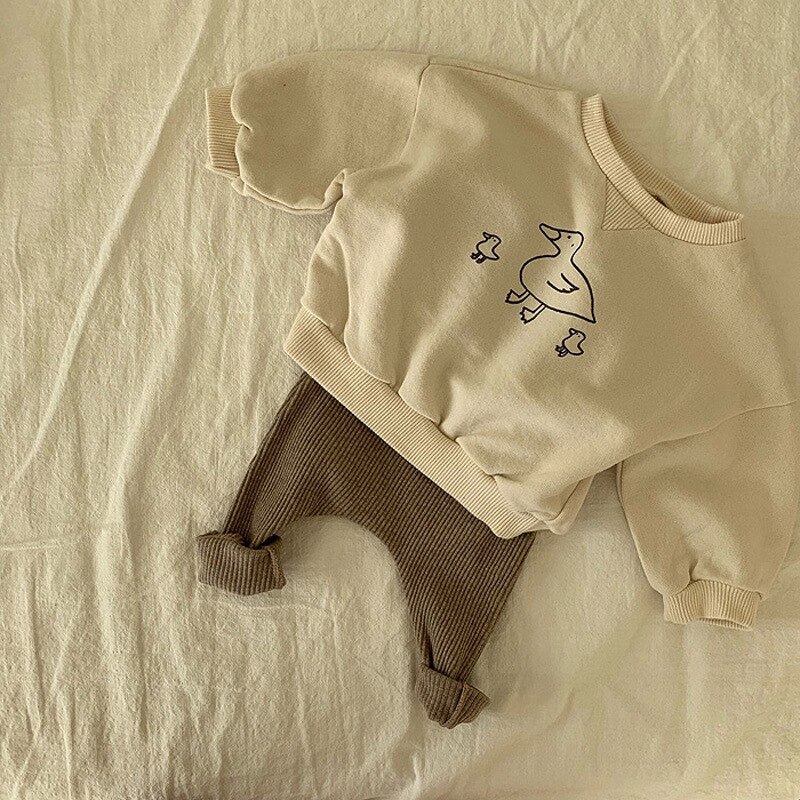 1968 Herfst Baby Meisjes Leggings Broek Kinderen Koreaanse Stijl Broek Jongens Broek Gestreepte Toevallige Strakke Broek 6M 9M