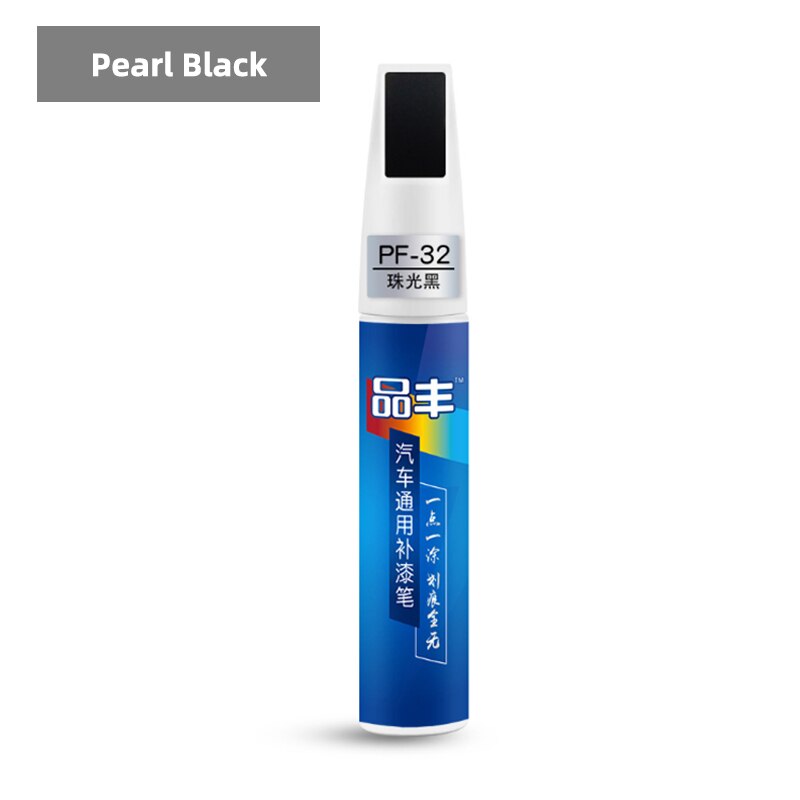 Pluma de pintura para coche, agente reparador de arañazos automático, cuidado del coche, eliminador de arañazos, herramienta de Relleno de pintura, 20 colores: pearl black