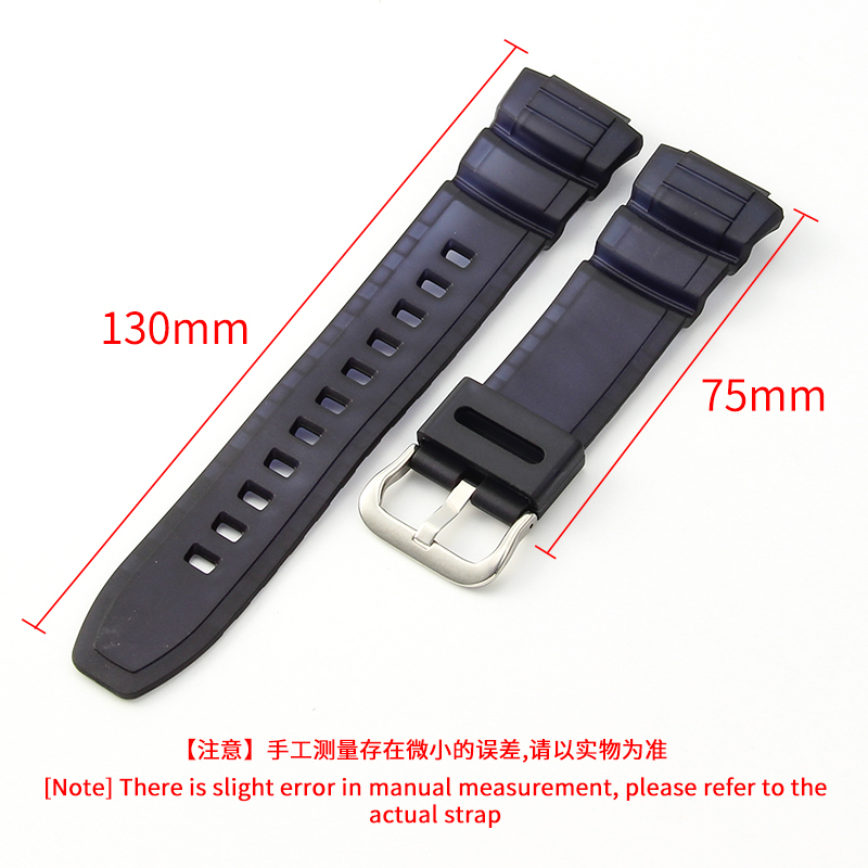 Para correa de reloj de goma Casio para MCW-100 Mcw110 W-S220 AE-2000W