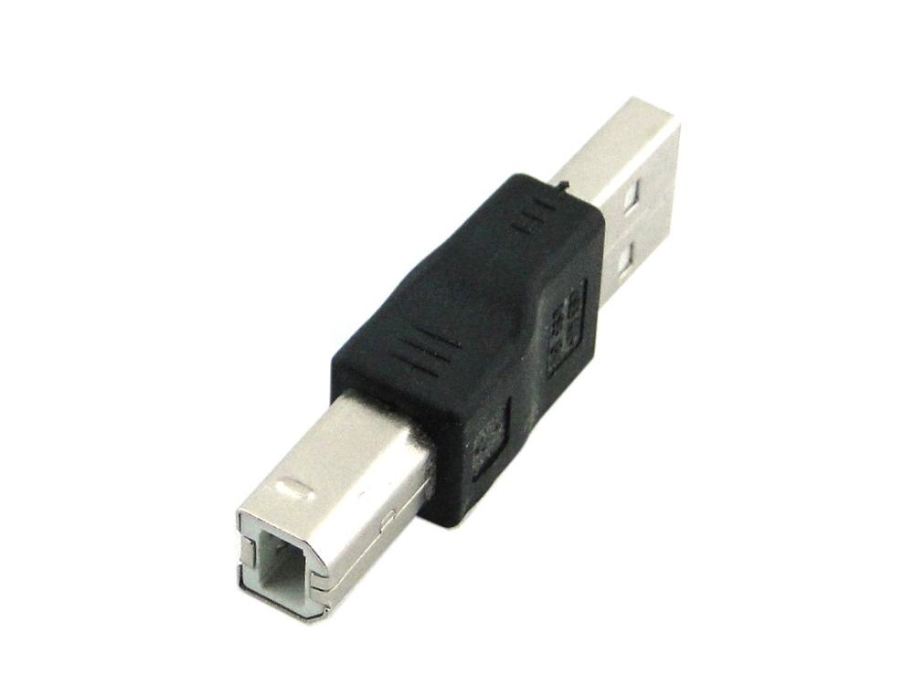 10 stks Cabo USB Um Macho para B macho Conversor adaptador de Cabo de Impressora Scanner