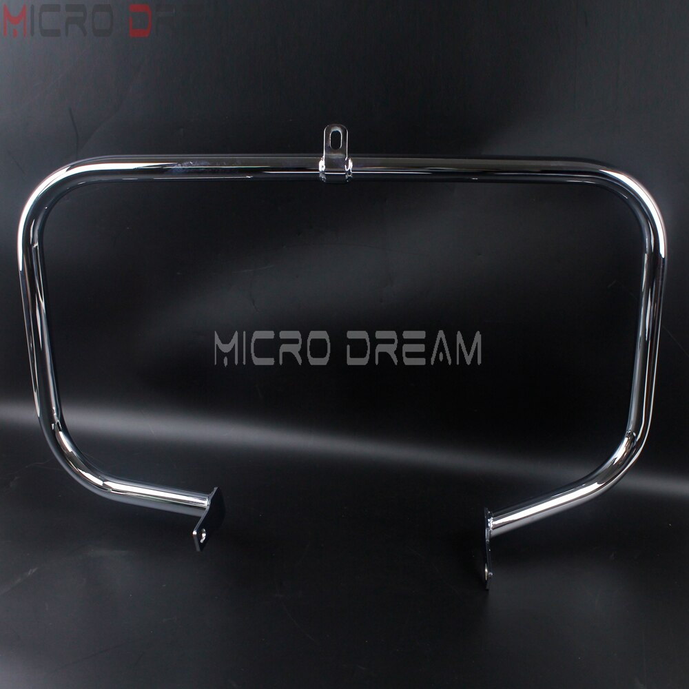 Chrome Engine Guard Protector Iron Highway Crash Bar For Honda Shadow Aero VT400 VT750 VT750C VT 750 750C 400 2004 2007