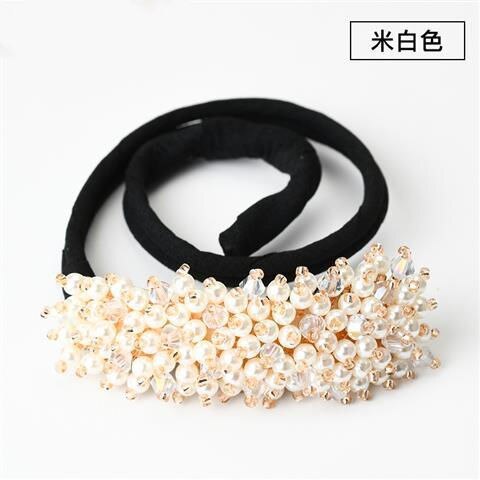 Pinza mágica para estilizar el cabello, rizador de cabello, herramienta de torsión, horquilla, instrumento de rizado femenino, accesorios para el cabello: Beidge