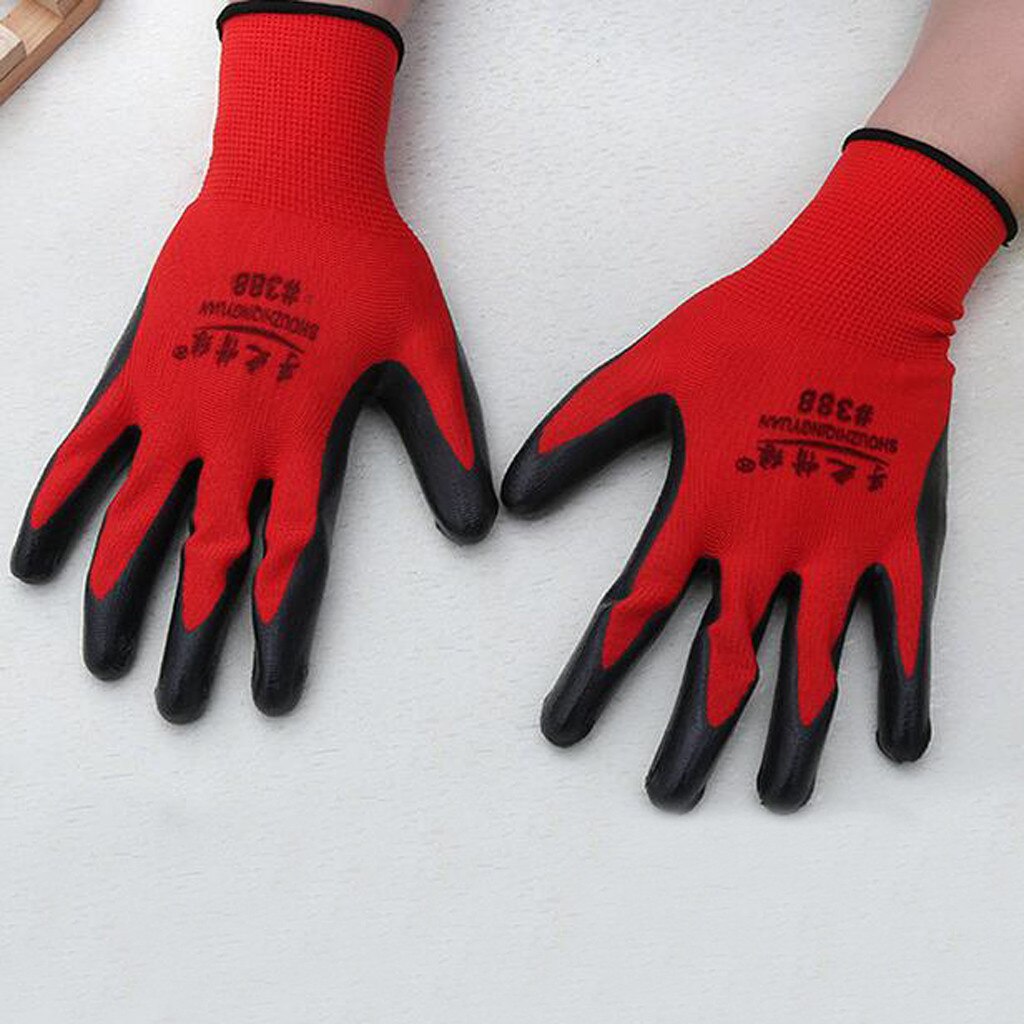 ¡Protege Tus Manos! 3 Guantes De Jardinería Con Recubrimiento De Goma – Ligeros Y Antideslizantes