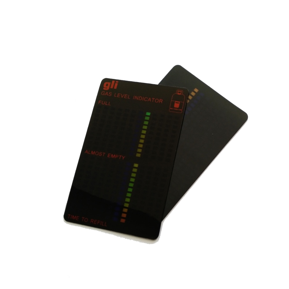 Useful Gas Cylinder Gas Tank Level Indicator Propane Butane Fuel Temperature Measuring Card Tools