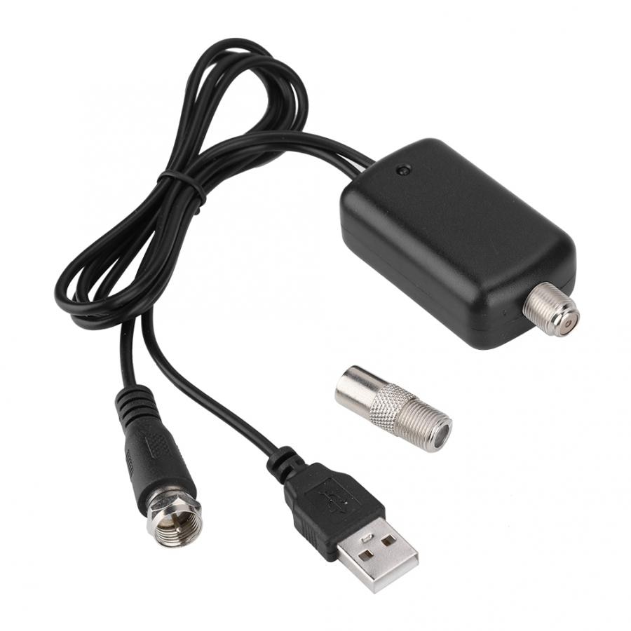 Antenne digital hdtv 25 db hd tv antenne forstærker intern signalforstærker usb high gain tv boost hd bærbar indendørs