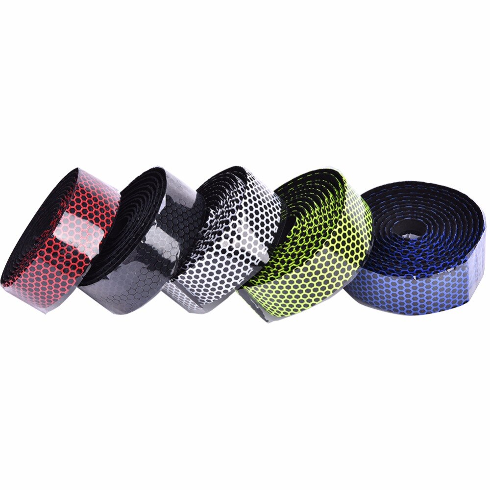 5 Farbe Straße Fahrrad Silikon Lenker Band drei-dimensional Anti-Unterhose Bienenstock Kamm Gürtel atmungsaktiv Ultralight Fahrrad Bar Band