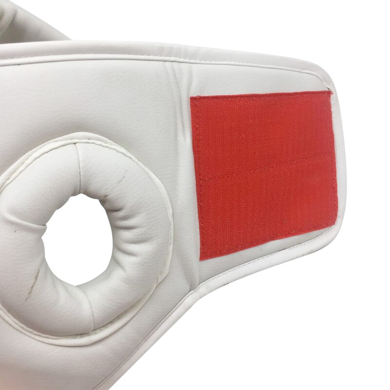 De de Kyokushin casco lucha cabeza Protector Karate tailandés Protector de cabeza Taekwondo MMA Protector de cabeza para boxeo de cuero de la PU