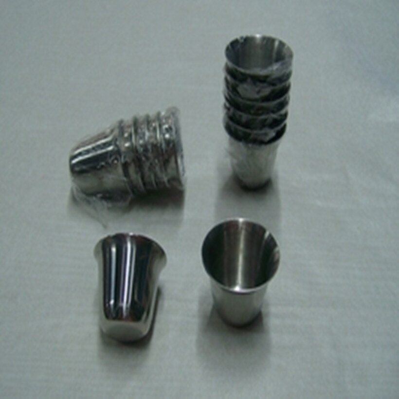 50Pcs Kleine Cup Roestvrijstalen Communie Cup Sacrament Aanbidding Kerk Christian Sacrament Heilige Kelk