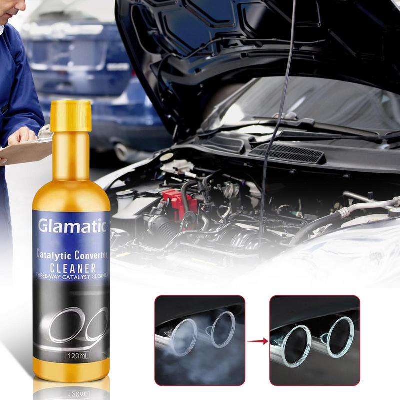 120ml Auto Katalytische Reiniger Olie Systeem Zuurstof Sensor Cleaner Katalytisch Systeem Koolstof Verwijdering Vloeistof voor Auto Suvs motorfiets