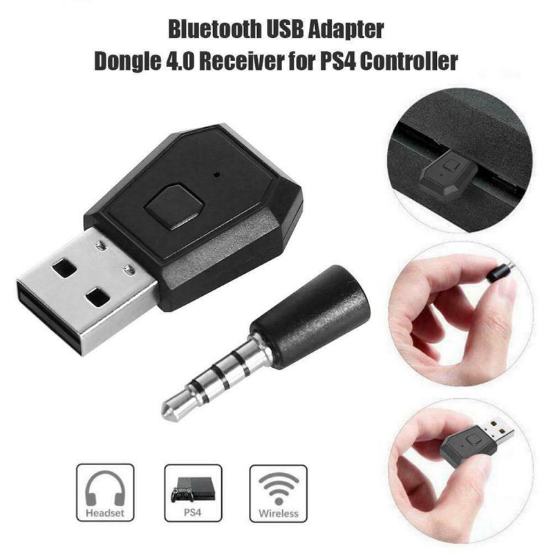 Adaptador bluetooth 4.0 edr usb sem fio, dongle bluetooth, desempenho estável, fones de ouvido bluetooth, uso para ps4