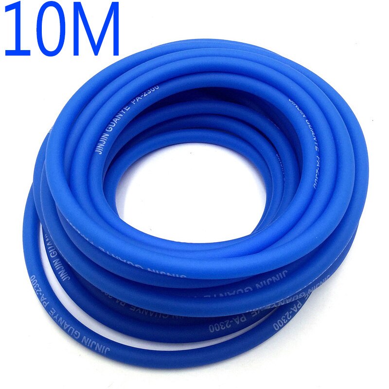 Tubes pour huile de carburant, 3 mètres, 5M, 10M, jaune, vert, rouge, bleu, pour moto, dirt bike, pit bike, ATV, monkey bike, motocross, scooter: 10M BLUE
