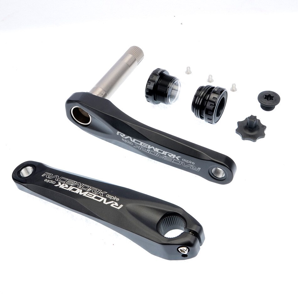 Mountain Bike Crankset 170mm Aluminum Alloy GXP Crankset MTB Road Bike Crank BMX Fixed Gear Biecycle Accesorios for SRAM Systems