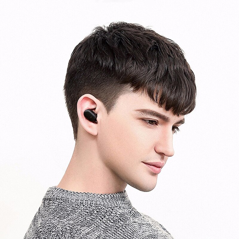 Original Xiaomi Bluetooth Kopfhörer Mini In-ohr Einzel Kopfhörer Drahtlose IPX4 Wasserdicht Mit Magnetic Charging mini Earphon