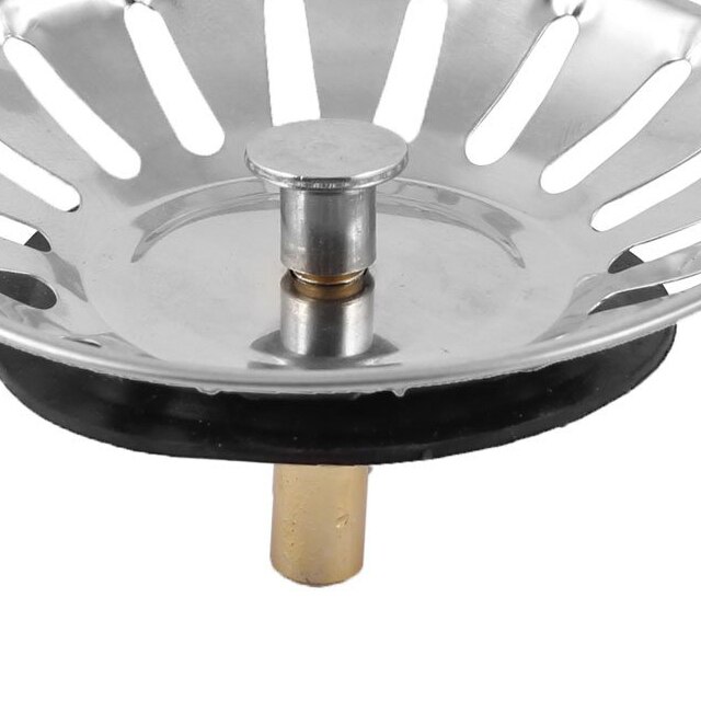 Voedsel Afval Stopper Spin Lock 8Cm Dia Sink Drain Drainer Zeef