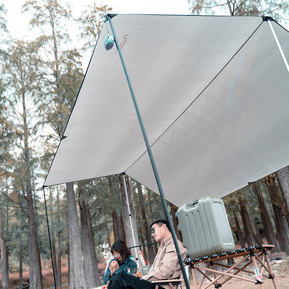 Outdoor Waterproof Sunshade Sun Shade Sail Camping Beach Tent Pool Patio Canopy Oxford Cloth Shade Sail Shelter Garden