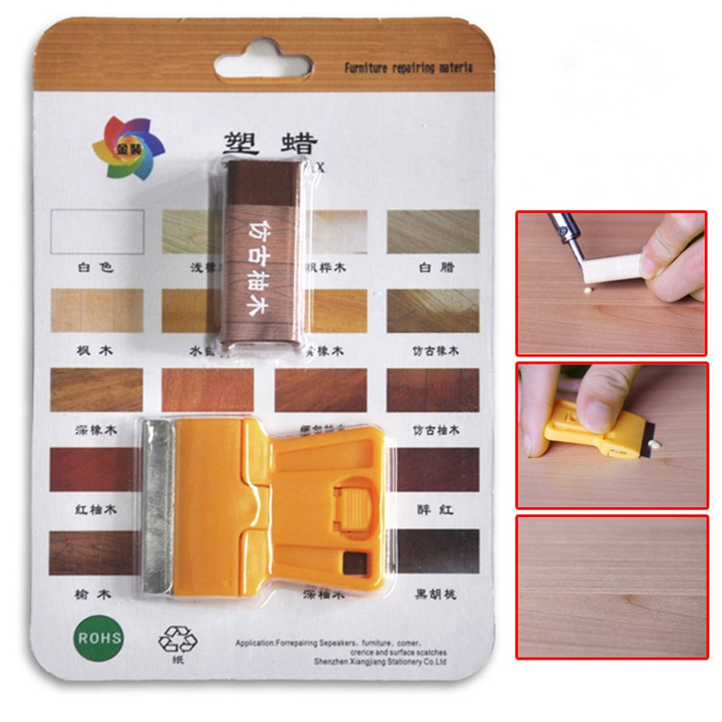 Möbel kreide holz reparatur wachs Möbel Reparatur Wachs Füllstoff reparatur bleistift Tiefem zerkratzt falzen caulk 1 stücke