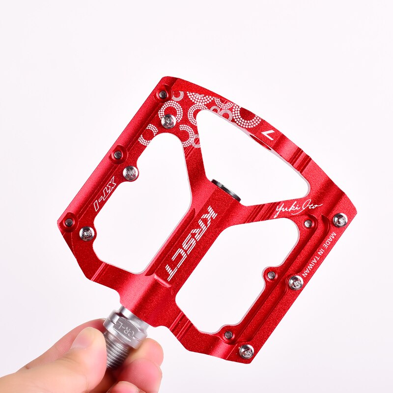 KRSEC XT-1 Mtb bicycle pedals aluminum alloy 6061 CNC seal lubrication Palin bearing road bike pedal bicycle accessorieori