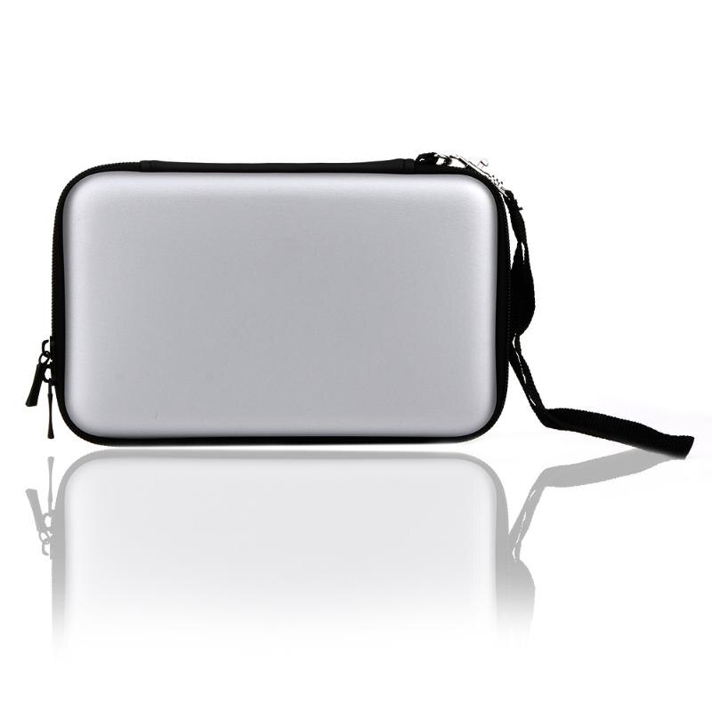 2 cores eva pele carry caso duro para 3ds xl caso portátil bolsa saco de viagem caso capa para nintendo 3ds xl ll acessórios do jogo