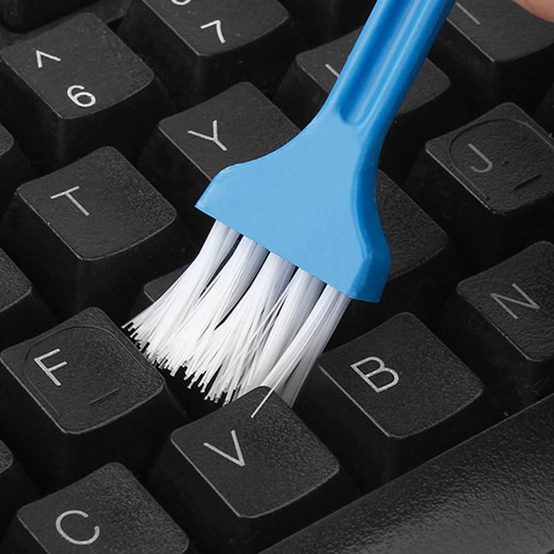 10 Uds computadora cepillo para limpieza de teclado es cepillo para limpieza de teclado Kit de herramienta