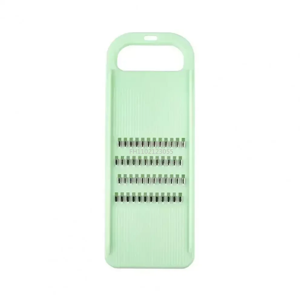 Răzătoare legume feliator morcov varză coreeană robote de bucătărie tăietor manual accesorii bucătărie rechizite lucruri utile pentru casă: Verde deschis