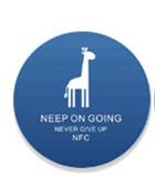 1 st. cuid android-app mct modifiera uid utbytbar nfc 1k s50 taggar 13.56 mhz omskrivningsbart kortklistermärke nyckelbricka block 0 skrivbar 14443a: Kaffe