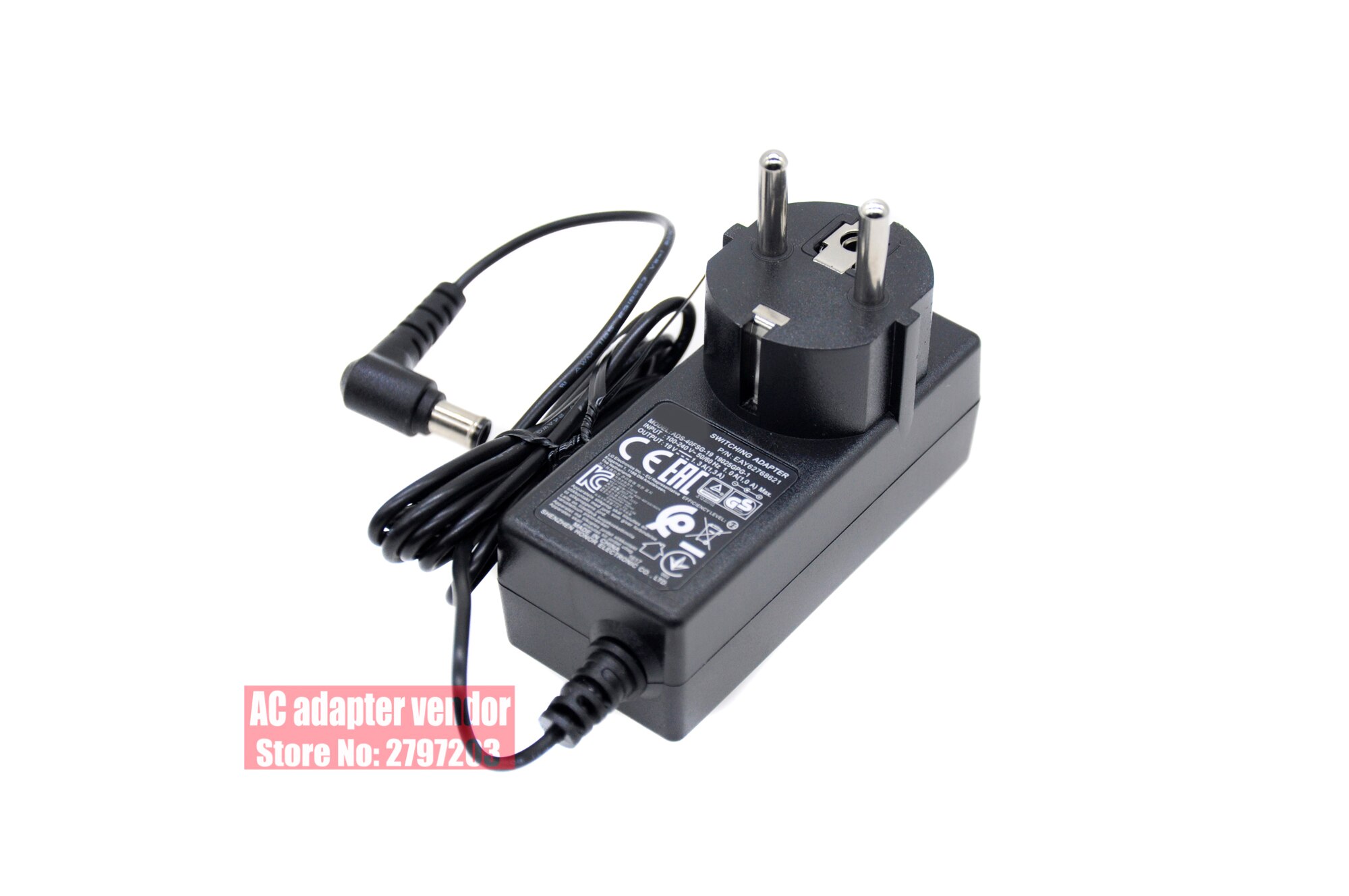 Original FOR LG 19V-1.3A ADS-40FSG-19 19025GPG-1 AC adapter Power supply Charger cord