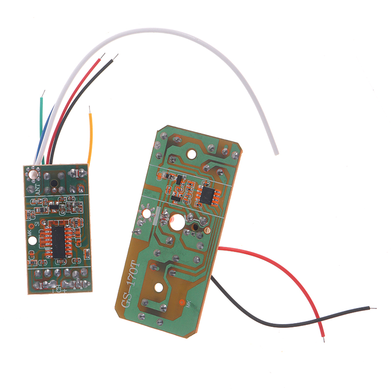 4CH RC télécommande 27MHz Circuit PCB émetteur + carte récepteur pour voiture RC télécommande jouets pièces