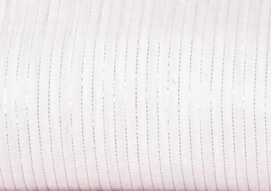 Dubbele Katoen Gaas Mousseline Lurex Folie Stof Diy Dubbele Gaas Stof Baby 100% Katoenen Mousseline: 50cm / Off white