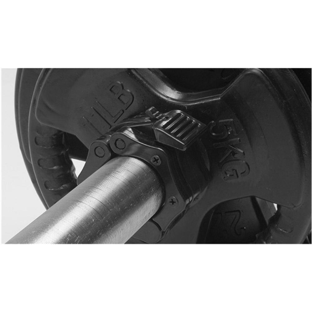 1 par håndvægtsspænde barbell lock clips klemme 50/25mm til gym fitness træning kropsbygning vægtløftning håndvægte barbells
