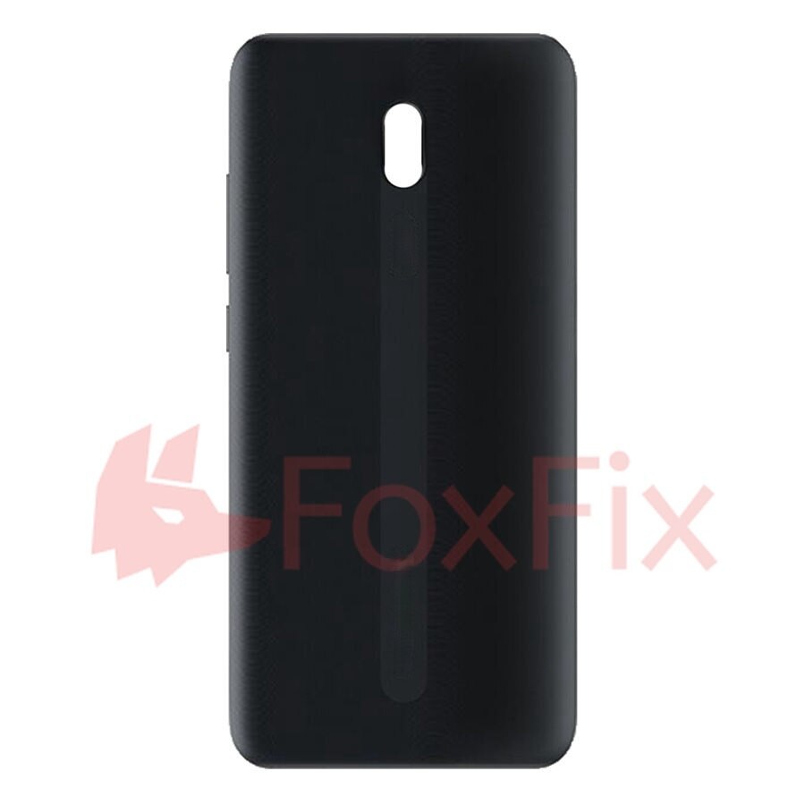 Custodia FoxFix per Xiaomi Redmi 8A coperchio batteria posteriore custodia posteriore custodia per Redmi 8A coperchio batteria sostituzione telefono cellulare: Black